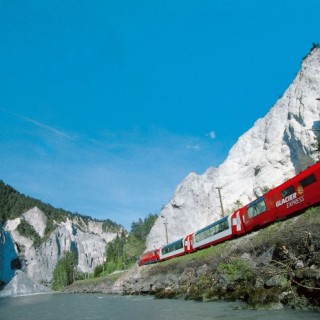El Glacier Express un dels trens panoramics