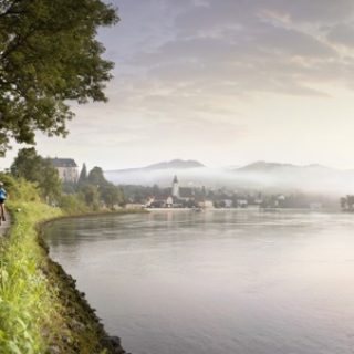 Un tramos de la ruta en bici por el Danubio