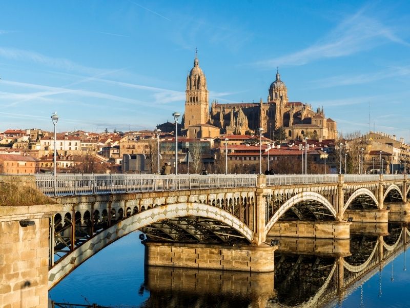 Panorámica de Salamanca en la Vía de la Plata