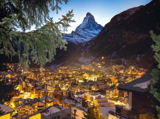 Panorámica de Zermatt