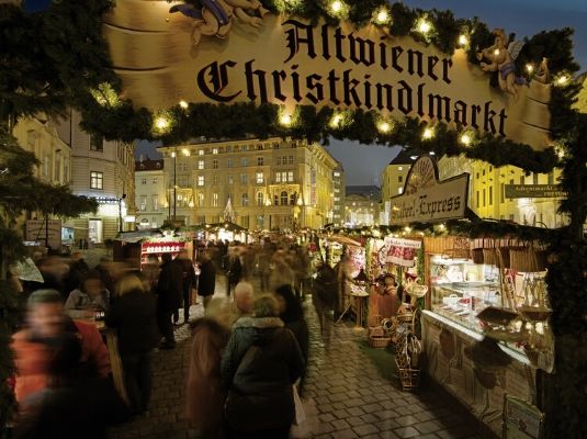 Mercadillo navideño en Viena