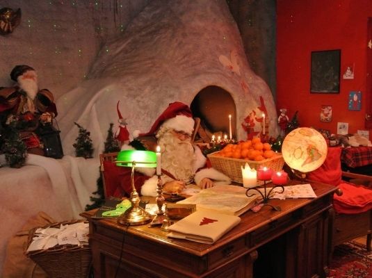 Casa de Papa Noel en Montreux