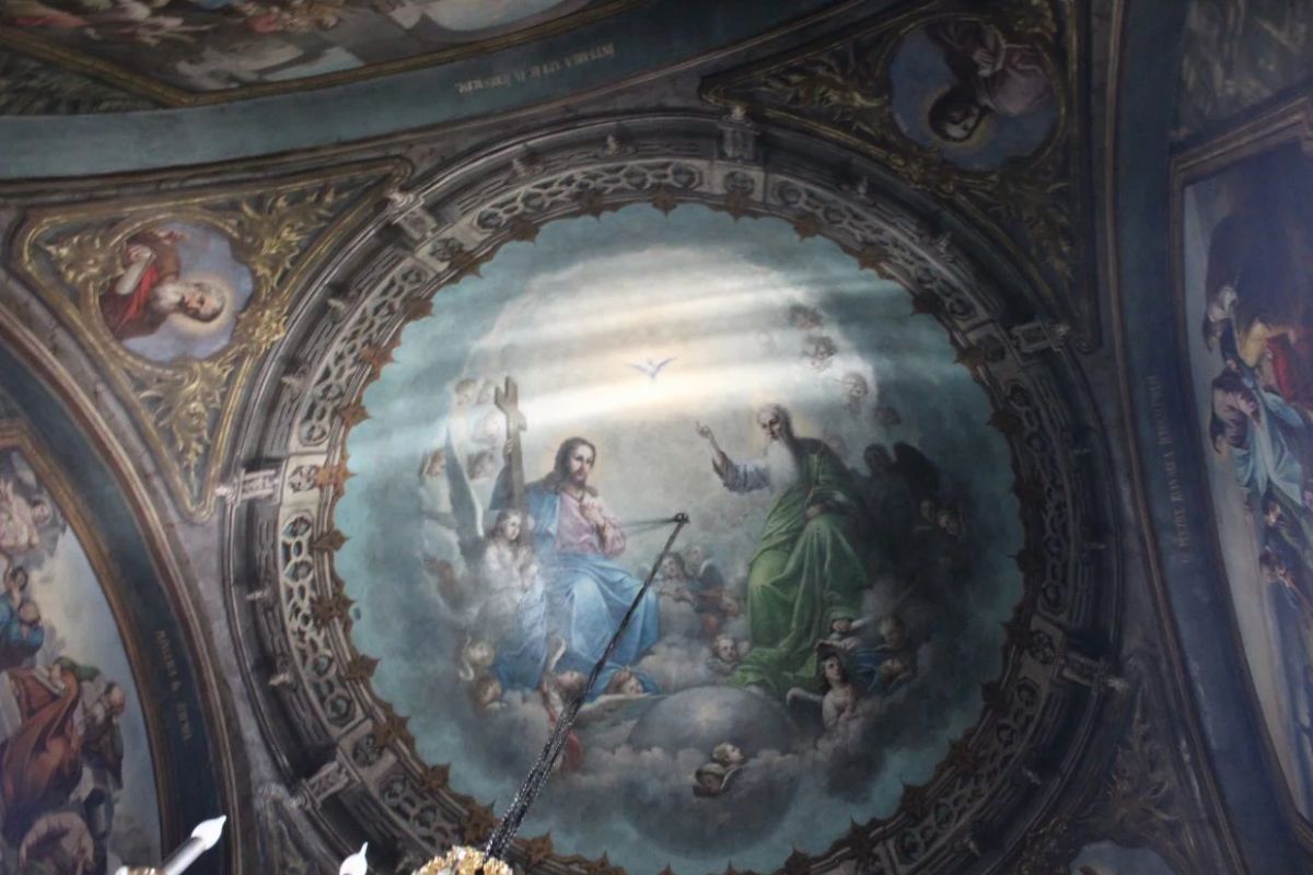 frescos del monestir d'Agapia