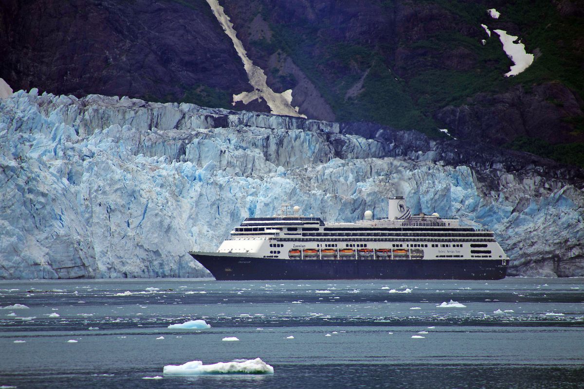 el glacier bay amb el koningsdam