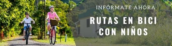 Ofertas rutas en bici con niños