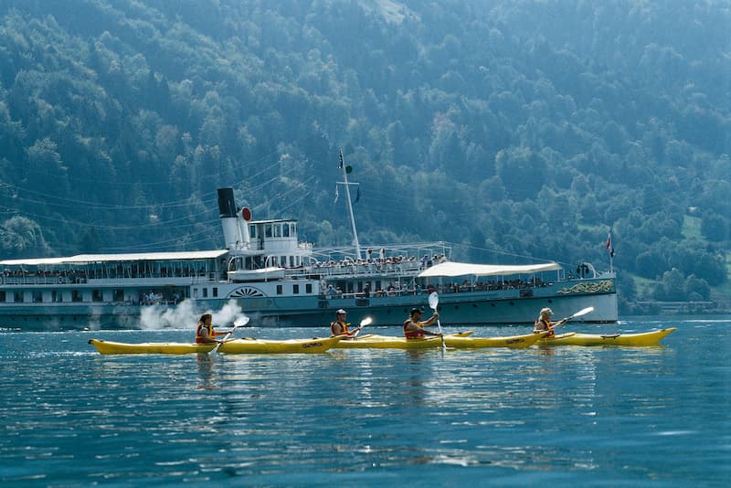 Lago Thun en Suiza