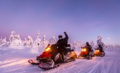 Motos en Laponia