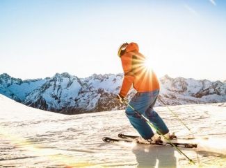 Esquiando en Zermatt