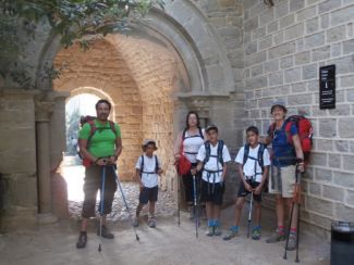 Llegando a San Fruitós del Bages