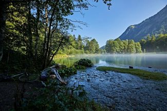 lago cerca de Munich