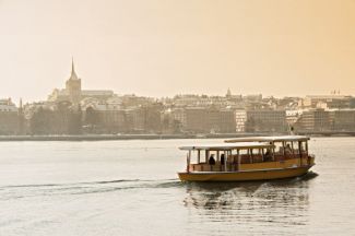 Imagen del lago de Ginebra