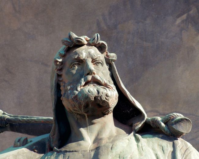 estatua de william tell a altdorf