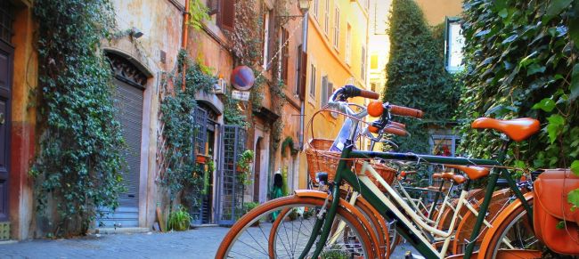 Bicis en Roma