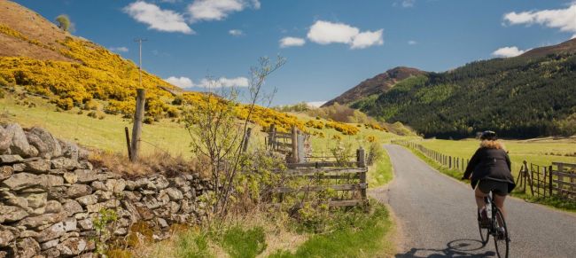 Escocia por las Highlands en bici
