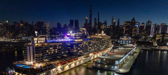 creuer MSC a nova york