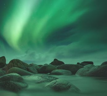 aurora boreal a bleik